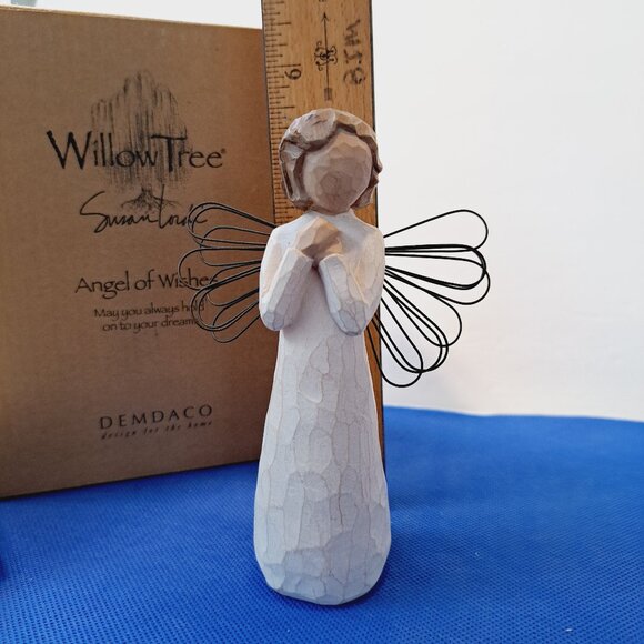 Willow Tree Angel of Wishes May You Always Hold onto Your Dreams Demdaco 2000 - Picture 8 of 8